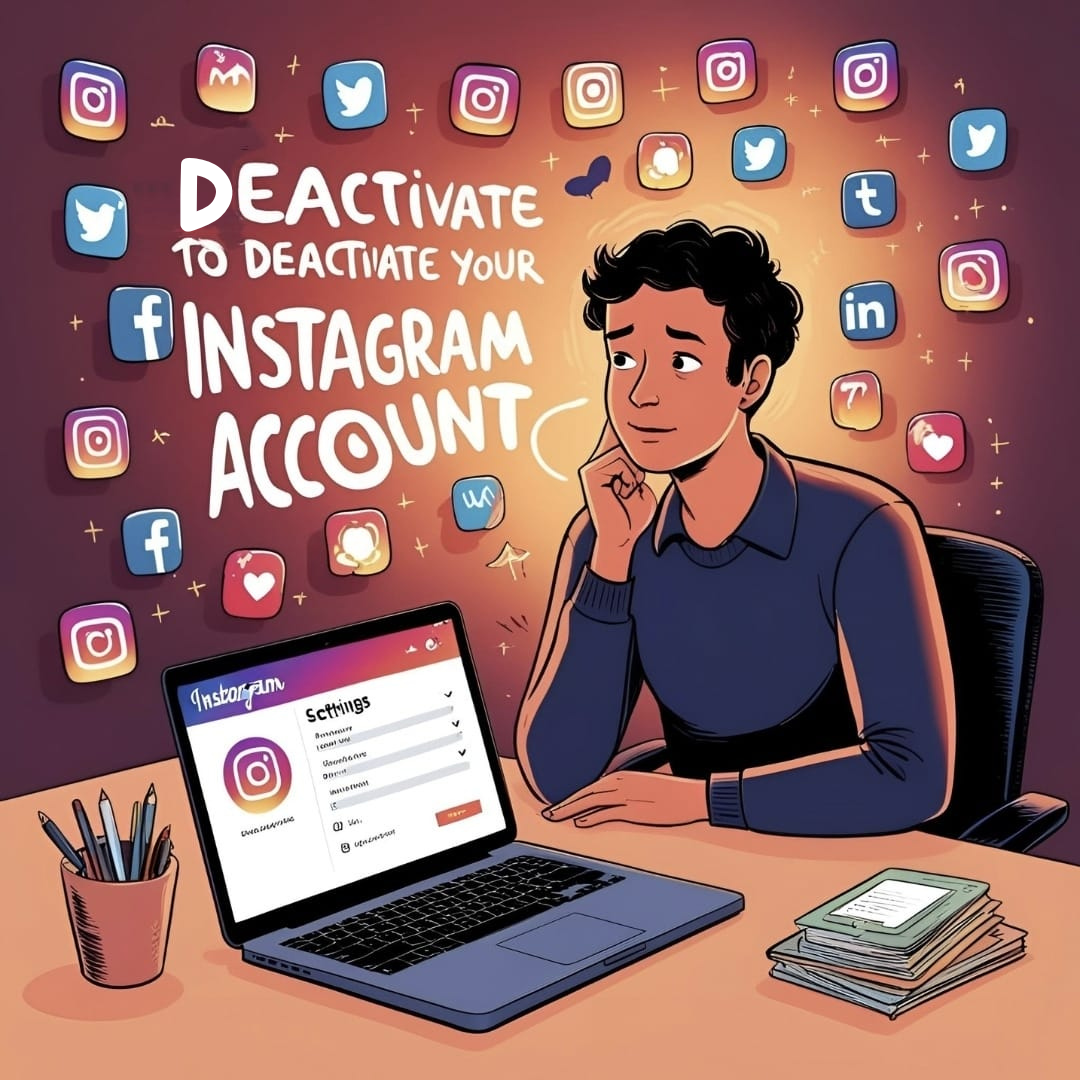 How to Deactivate Instagram account