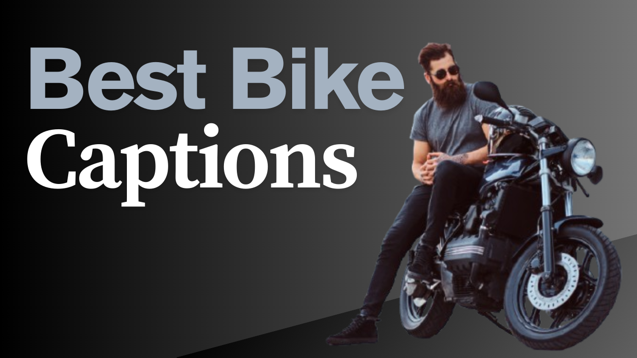 Best Bike Captions for Instagram that will Rev Up Your Feed
